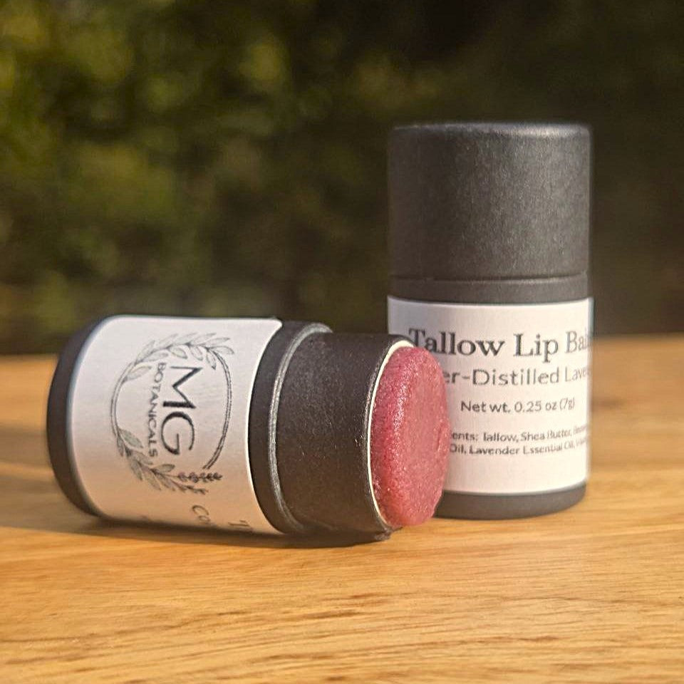 Tinted Tallow Lip Balm (Beetroot Blush)