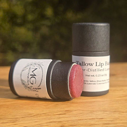 Tinted Tallow Lip Balm (Beetroot Blush)
