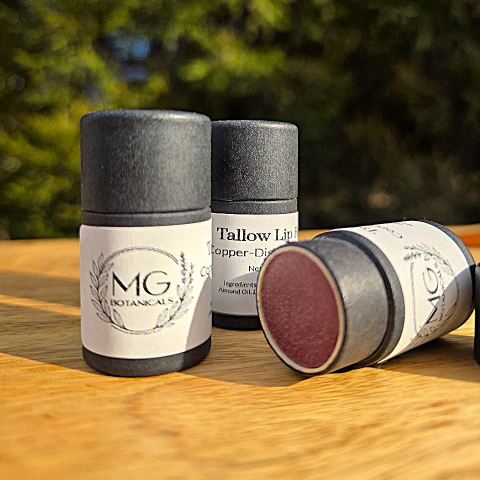 Tinted Tallow Lip Balm (Beetroot Blush)